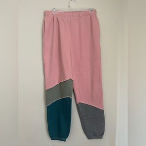 multi colored sweatpants